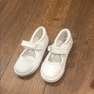 Keds White Mary Jane Dress Shoes for Kids